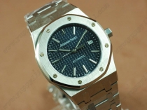 オーデマ・ピゲAudemars Piguet Royal Oak Jumbo 39mm SS/SS Blue Swiss Eta 2824-2自動巻き