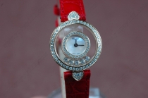 ショパールChopard Happy Diamonds Ladies RG White Swiss Quartz脕時計