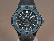 ウブロHublot Big Bang King Full Ceramic Carbon Fibre dial A-7750自動巻き