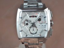 タグホイヤーTag Heuer Monaco SL Chrono SS/SS White dial A-7750 Auto自動巻き