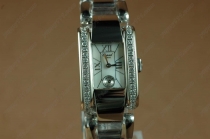 Chopard Watches Las Strada Ladies SS/Brn-Diam Wht Swiss Qtz c/w Box