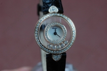 ショパールChopard Happy Diamonds Ladies RG White Swiss Quartz脕時計