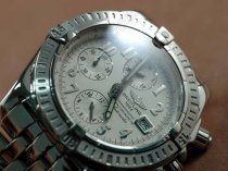 ブライトリングBreitling Chronomat Evolution SS Wht/Num Asia 7750 Chrono自動巻き