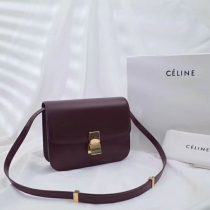 セリーヌコピー バッグ CELINE クラシック ミディアム ボックスカーフスキン ハンドバッグ 164173