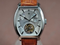 ヴァシュロンコンスタンタン Watches Malte Tourbillon WG White Dial Real Tourbillon