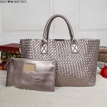 BOTTEGA VENETA 新作 ボッテガヴェネタコピー レディース 人気 編み込み トートバッグ BV5211-15