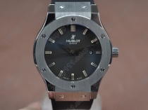 ウブロHublot Big Bang 45mm SS/RU Black Asia Eta 2824-2 Auto自動巻き