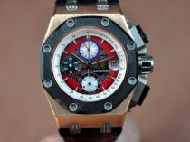 オーデマ・ピゲAudemars Piguet Ruben Barrichello III RG/LE Red A-7750Sec@12自動巻き