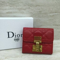 DIOR 偽物ディオール 財布 2024新作 レディース レザー 開閉ファスナー財布 dr982-1