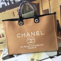 シャネルコピー バッグ CHANEL 2024春夏新品 レディース キャンバス トートバッグ ショルダーバッグ 1005-9