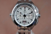 タグホイヤーTag Heuer 2007 SLR Chrono SS/SS White Asia 7750自動巻き