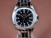 パテックフィリップPatek Philippe Aquanaut Jumbo Auto SS/SS Black S-Eta 2824-2自動巻き