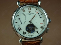 ヴァシュロンコンスタンタン Vacheron Constantin Watches SS Case White Dial Blue Seconds Automatic