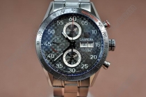 タグホイヤーTag Heuer 2009 Special Ed Carrera SS/SS CF Blk Swiss自動巻き