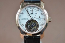 ヴァシュロンコンスタンタンVacheron Constantin Malte Regulator Tourbillon SS/LE White Flying Tourbillonトールビヨン