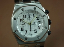 オーデマ・ピゲAudemars Piguet Royal Oak Chrono SS/LE White A-7750自動巻き