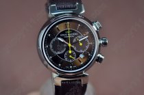 ルイヴィトン Louis Vuitton Tambour Chronograph SS Jap Qtz C/w Boxクオーツストップウォッチ