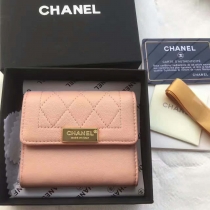 2024新作 シャネルコピー 財布 CHANEL スエード シンプル レディース 三つ折り財布 84298-2