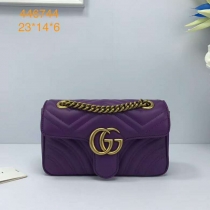 グッチバッグコピー GUCCI 2024新作 GG マーモント ミニバッグ gc446744-2