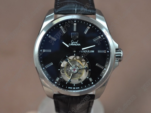 タグホイヤーTag Heuer Carrera 43mm SS/LE Black Asian Flying Tourbillon Handwindトゥールビヨン