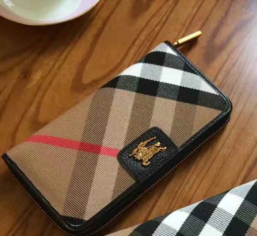 2024新品 バーバリーコピー 財布 BURBERRY 超人気 レディース ラウンドファスナー長財布 burqb161225-16