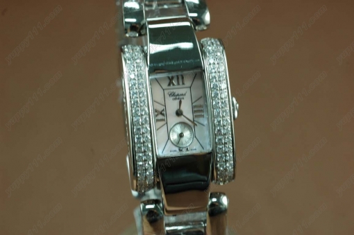 Chopard WatchesLas Las Strada Ladies SS/2Diam MOP 腕時計Swiss Qtz c/w Boxse