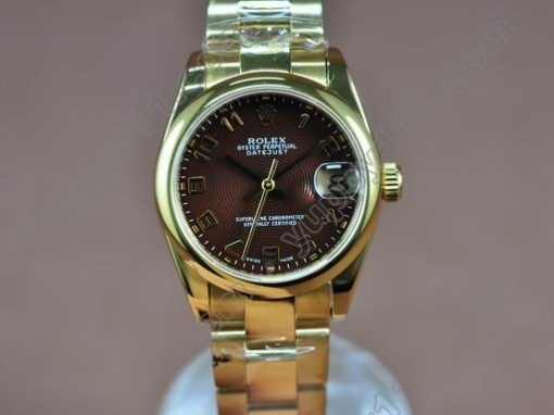 ロレックスDatejust Men YG Swiss Eta 2836-2自動巻き