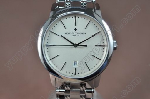 ヴァシュロンコンスタンタンVacheron Constantin Patrimony SS/White Swiss 2824-2自動巻き