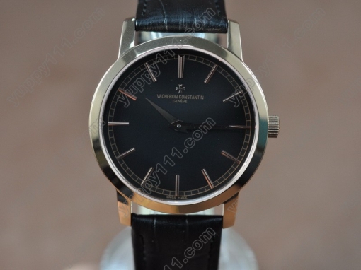 ヴァシュロンコンスタンタンVacheron Constantin Patrimony RG/LE Black Quartzクオーツ