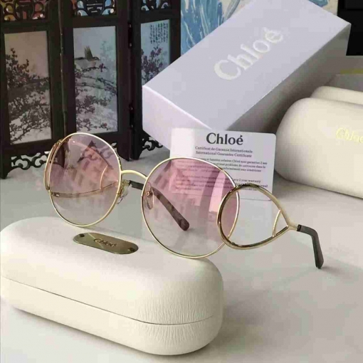 クロエコピー サングラス CHLOE 2024新品 日除け UVカット レディース サングラス chloegs170111-2