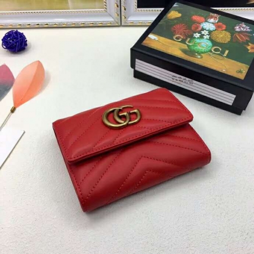 グッチ偽物 財布 GUCCI 2024新作 三つ折財布 474802