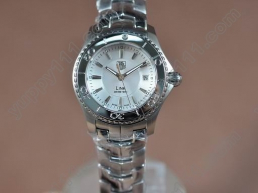 タグホイヤーTag Heuer Link Ladies SS/SS Bez Diam S-Qtzクオーツ腕時計