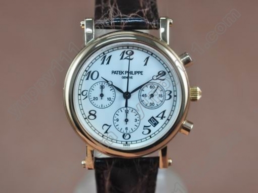 パックフィリップPatek Philippe Genuine 18K Gold Plated Eta 2894自動巻き