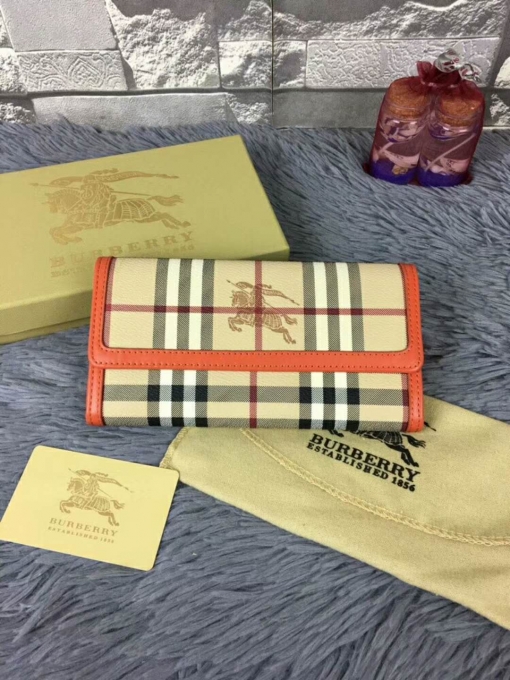 バーバリーコピー 財布 2024新作 BURBERRY 三つ折長財布 burqb180713p10