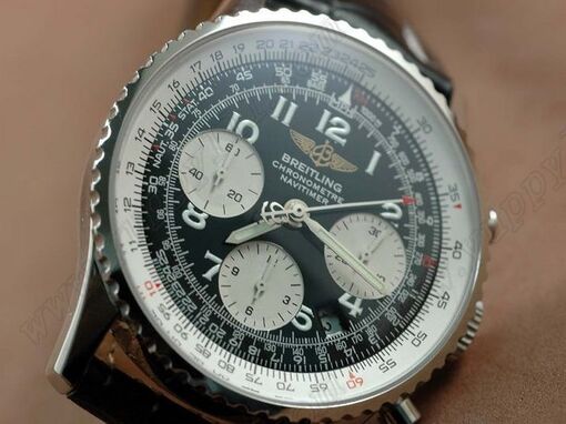 ブライトリングBreitling Navitimer Black Dial LE Numeral Markers Chronos自動巻き