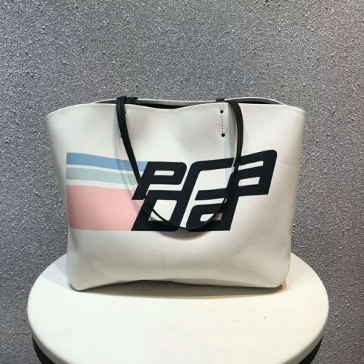 プラダコピー バッグ PRADA 2024新作 プリントキャンバス トートバッグ 1BG220