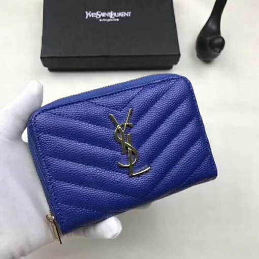 サンローランコピー 財布 Saint Laurent 2024新作 ラウンドファスナー財布 358090