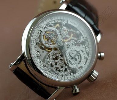 パテックフィリップPatek Philippe Skeleton Chronograph SS Working手巻き