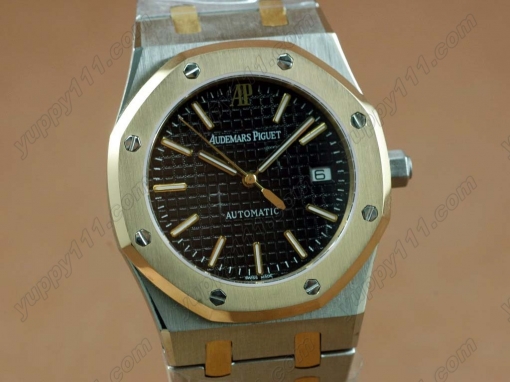 オーデマ・ピゲAudemars Piguet Royal Oak Jumbo 39mm TT/TT Black Swiss Eta 2824-2自動卷