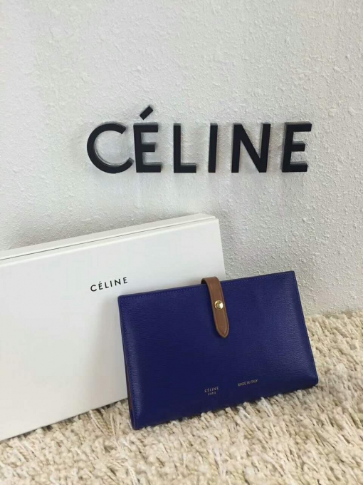 セリーヌコピー 財布 CELINE 2024新作 二つ折長財布 104123