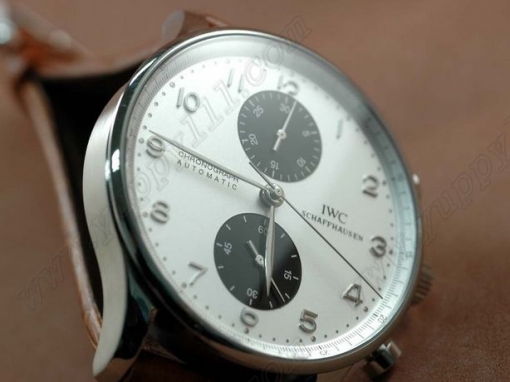 IWC Portuguese Chrono Auto SS White/Panda自動巻き