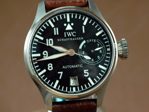 IWC Big Pilot 5002 SS/LE Brown Black Asia Auto自動卷き