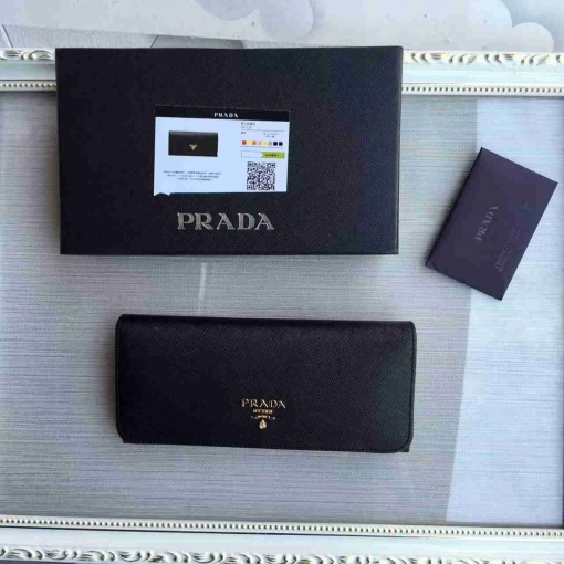 プラダコピー 財布 PRADA 2024最新作 多色可選 レディース 二つ折り長財布 LM1132-2