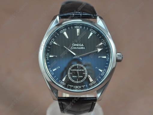 Omega Watches Seamaster Aqua Terra Co-Axial Man SS Black dial Manual Handwind