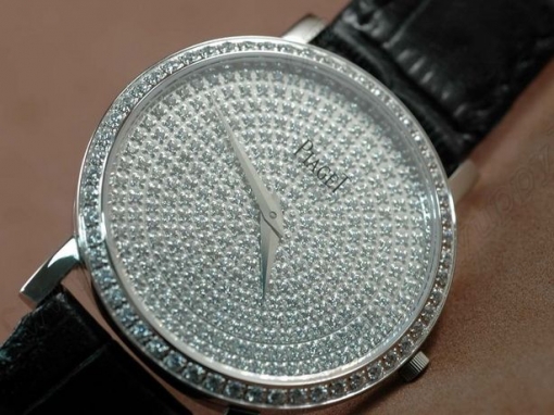 ピアジェPiaget Altaplano Fingerprint WG Diamonds Swiss Quartzクオーツ