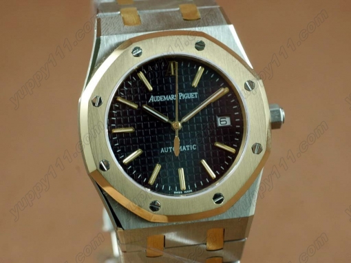 オーデマ・ピゲAudemars Piguet Royal Oak Jumbo 39mm TT/TT Blue Swiss Eta 2824-2自動卷