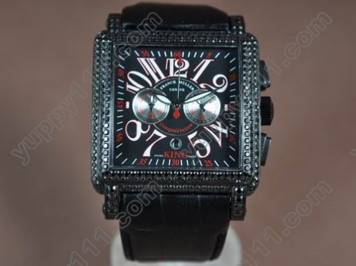 フランクミューラーFranck Muller King Dim Conquistador OS20 Chronographクオーツ　ストップウオッチ腕時計