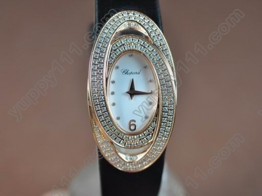 ショパール Chopard Ladies RG/Diam Swiss Qtz 腕時計