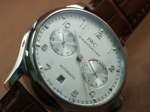 IWC Portugese 7 Days SS/LE White/Silver Asia 21J自動卷き