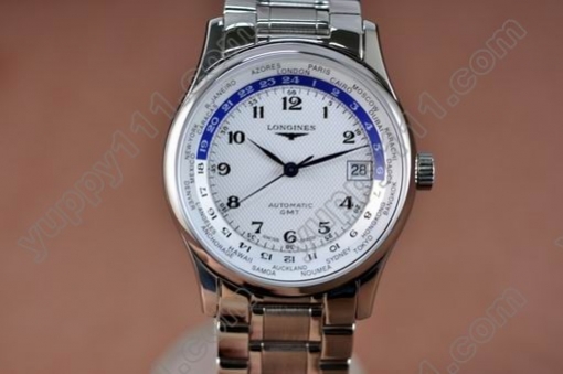 ロンジンLongines Masters Collection SS White Swiss Eta 2824-2自動巻き